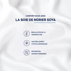 Draps en Soie Naturelle Soya
